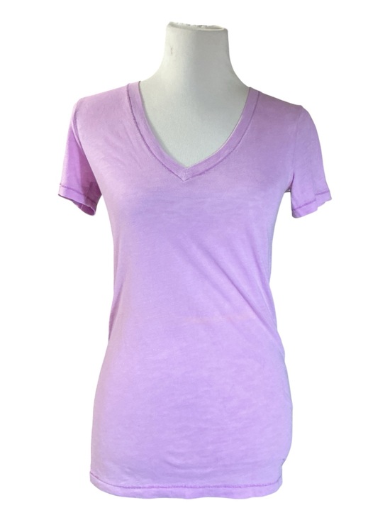 Victoria's Secret Tops - Victoria's Secret Lavender V-Neck Short Sleeve Tee